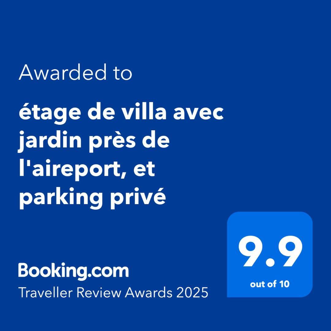 Etage De Villa Avec Jardin, Pres De L'Aireport Et Parking Prive Ар'яна Екстер'єр фото